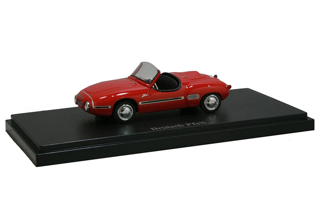 オートカルト 1/43レジン ブルッシュ ファイル 1956 レッド - AUTOCAR