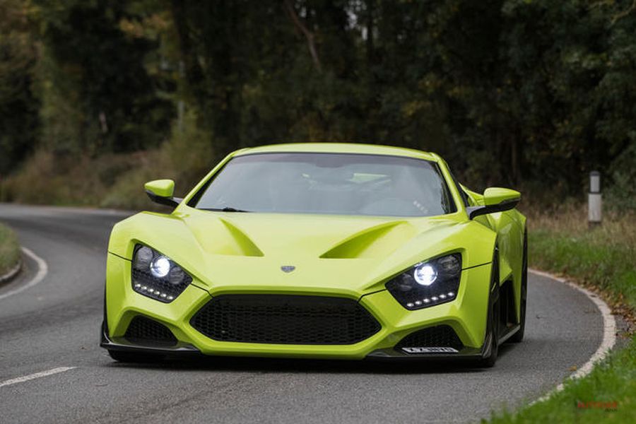 Zenvo st1 красный