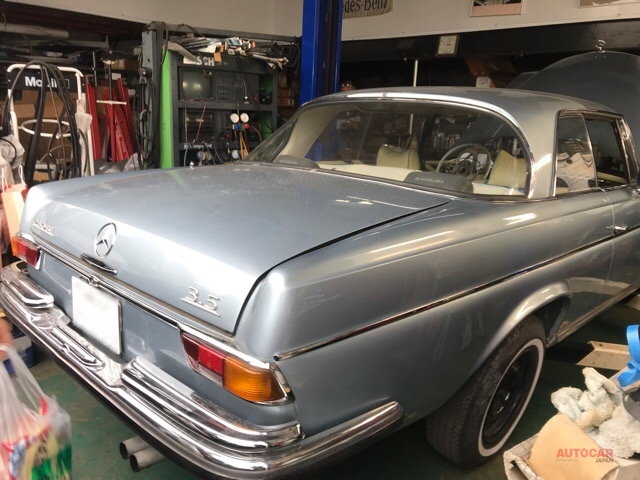 W111型メルセデス・ベンツ280 SE3.5 復活整備／エンジンオーバーホール／燃料タンク／燃料ラインなど全て新品に交換 | スペシャルショップ |  AUTOCAR JAPAN