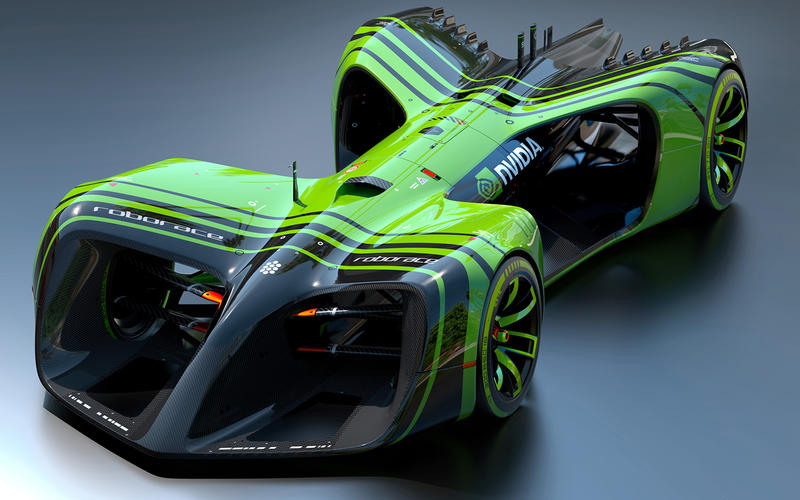 Nvidiaのロボレース参戦車両