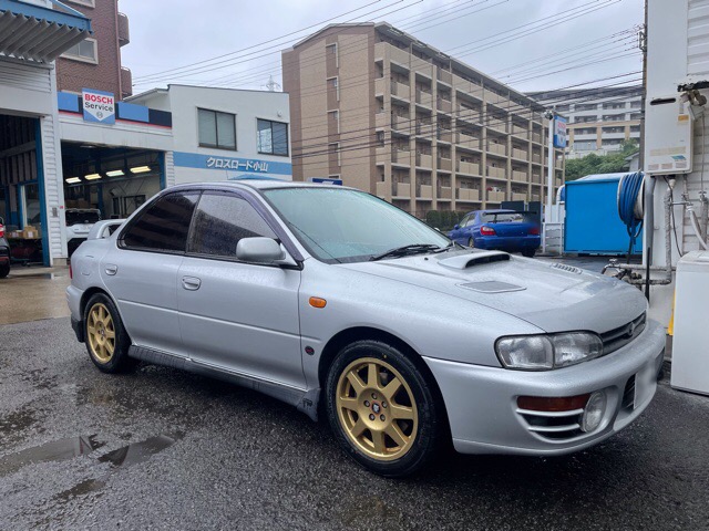 GC8型スバル・インプレッサWRX 大切にする方増加中、車検整備