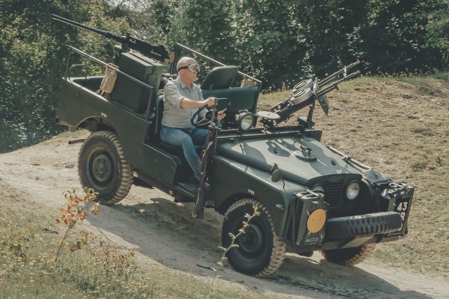 ランドローバー・シリーズ1 4ｘ4 ゼネラルサービス SASローバー Mk3（1954〜1957年／英国仕様）