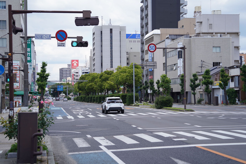 2022年6月18日に広島で起きたフェラーリとワゴンRの「右直事故」