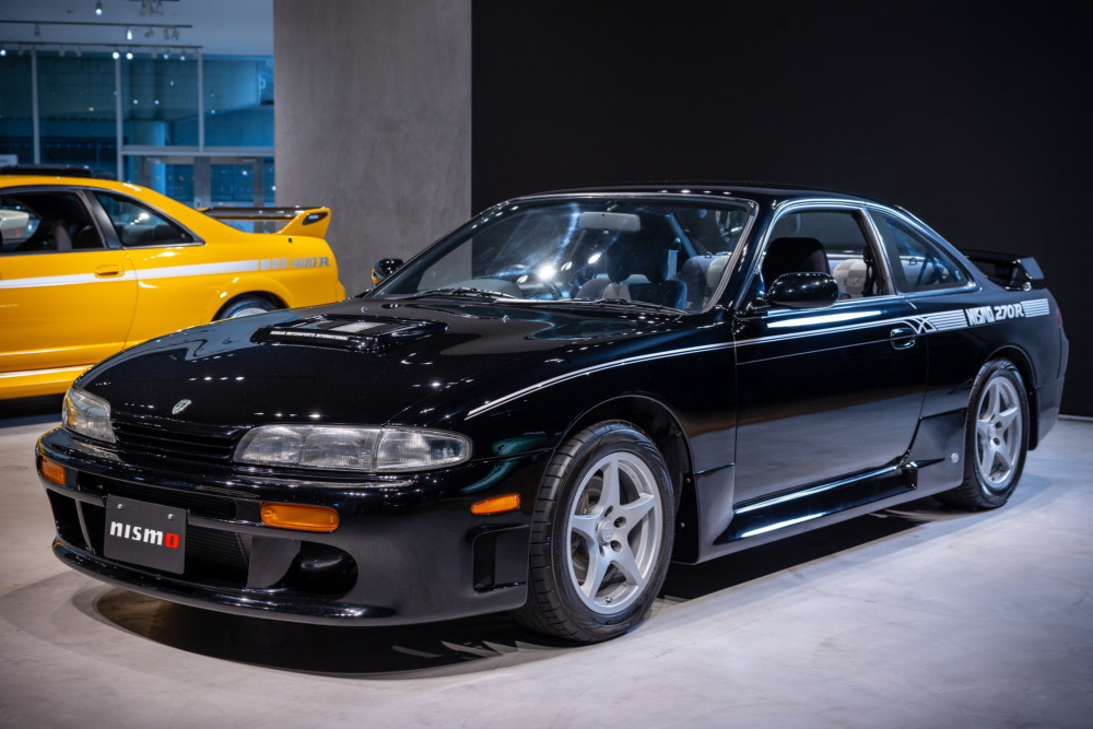 NISMO初のコンプリートカー『270R』。S14型シルビア前期がベース。